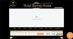 Desktop Screenshot of hoteldevrajniwasudaipur.com
